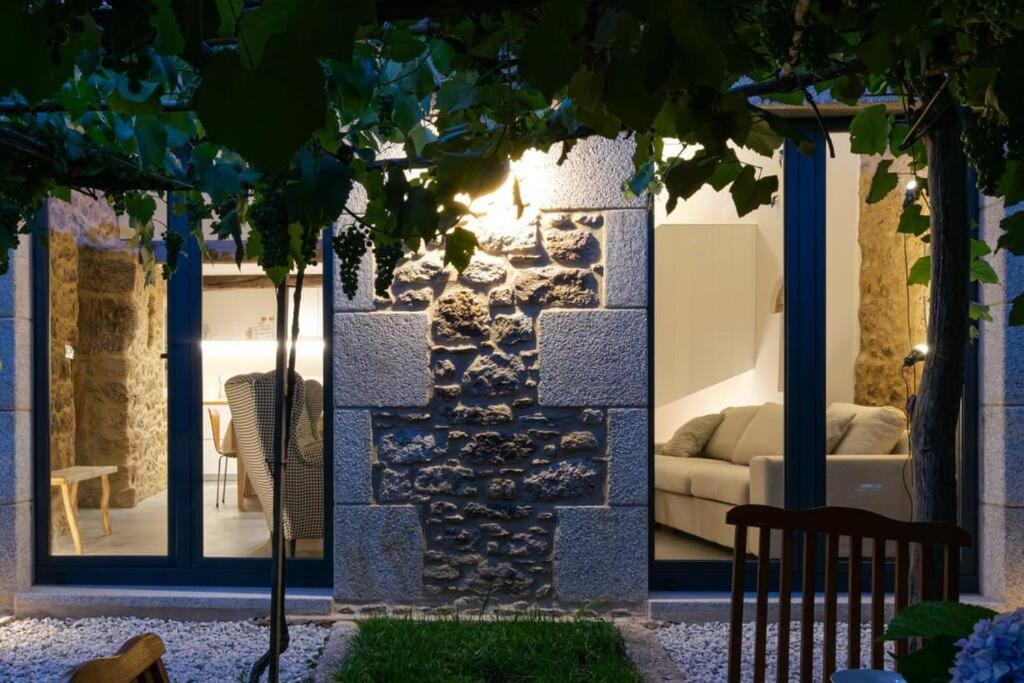 Vila A Casa De Abaixo, Aloxamento Rural Vedra Exteriér fotografie