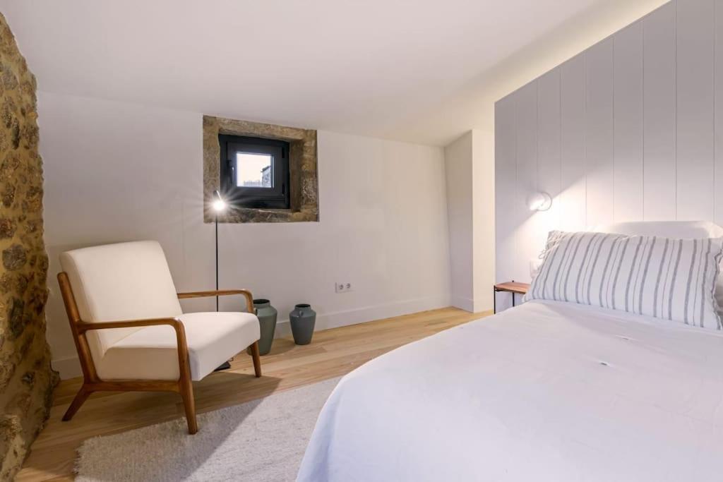 Vila A Casa De Abaixo, Aloxamento Rural Vedra Exteriér fotografie