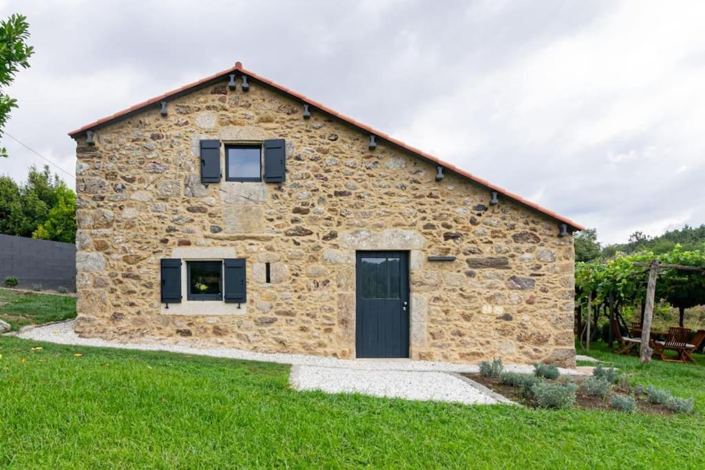 Vila A Casa De Abaixo, Aloxamento Rural Vedra Exteriér fotografie