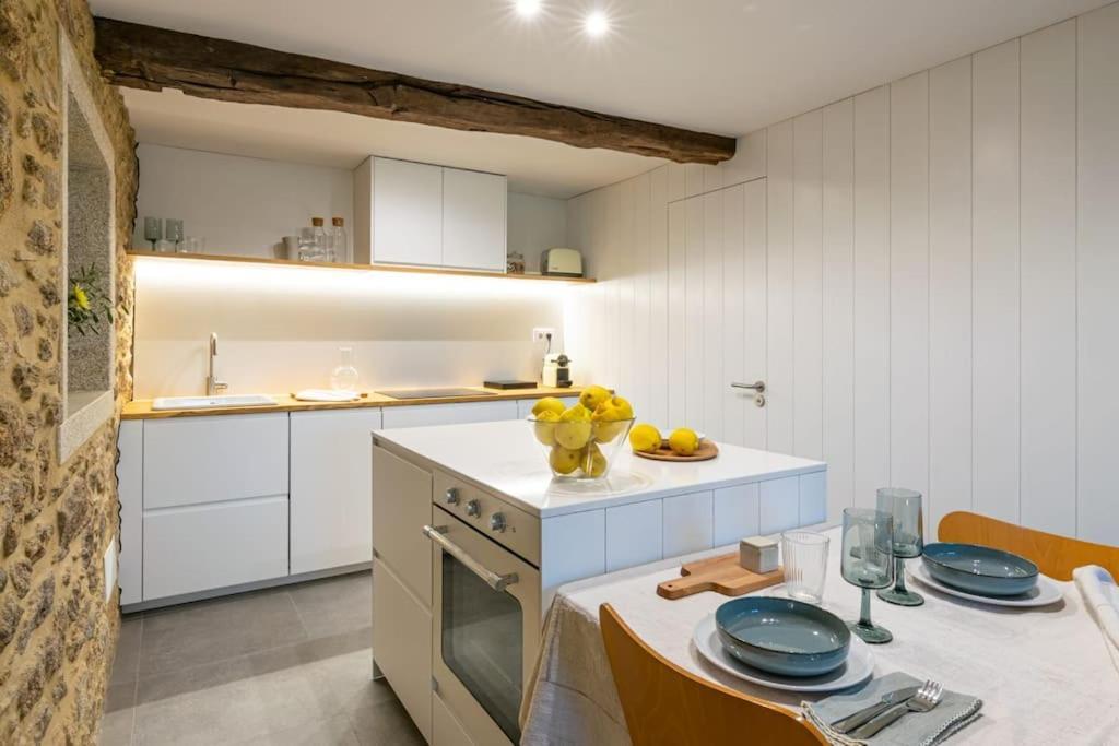 Vila A Casa De Abaixo, Aloxamento Rural Vedra Exteriér fotografie