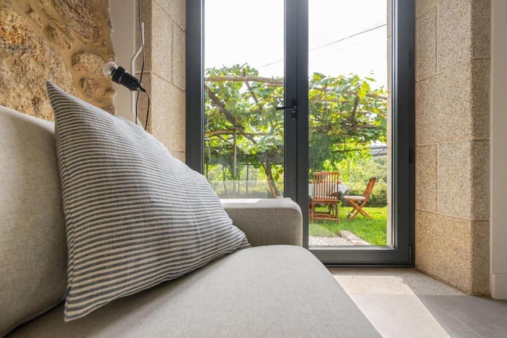 Vila A Casa De Abaixo, Aloxamento Rural Vedra Exteriér fotografie